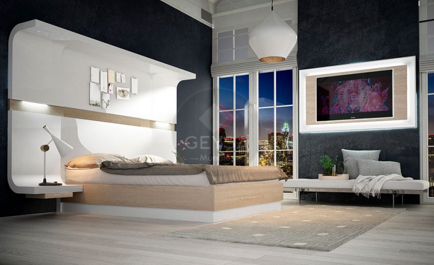 muebles geysa, tu tienda en murcia, dormitorio moderno